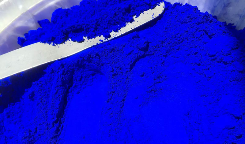 群青無機顏料色粉圖