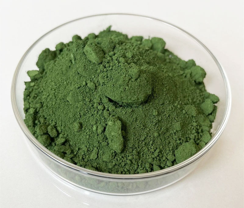氧化鉻綠無機(jī)顏料色粉實(shí)拍圖