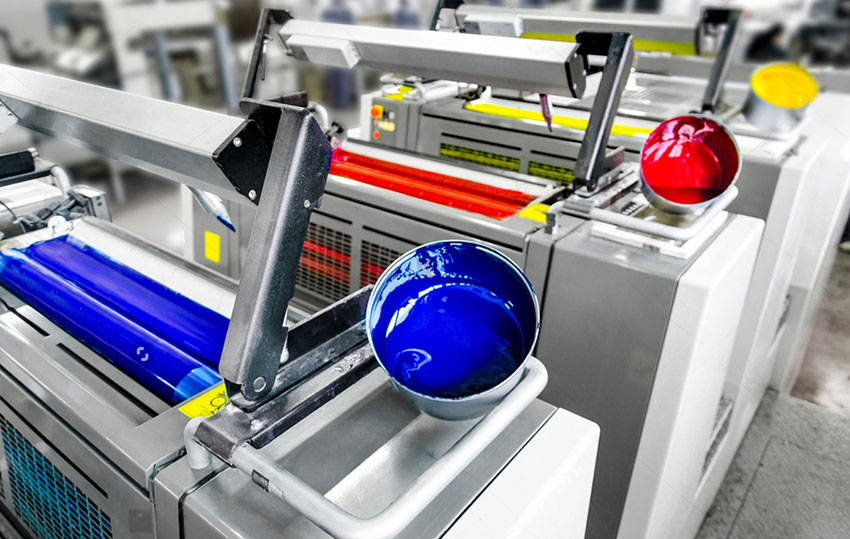 膠印機(jī)與油墨