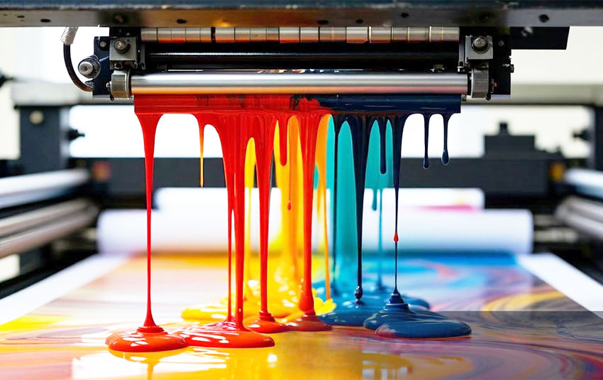 大型印刷機(jī)滴墨