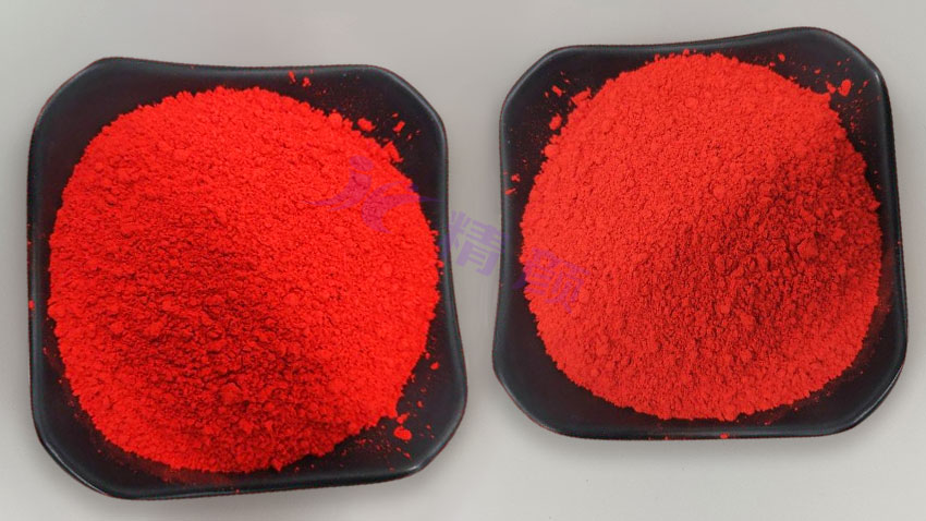 鉻紅無(wú)機(jī)顏料色粉實(shí)拍圖