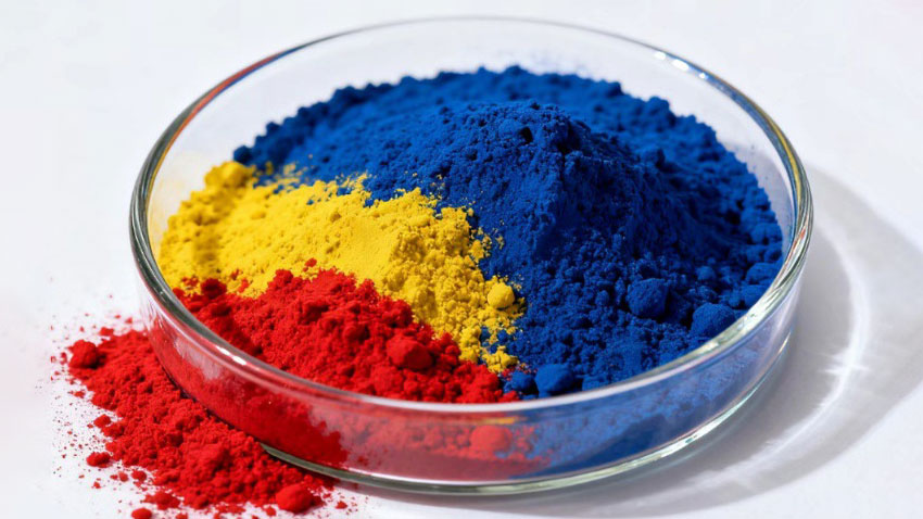 有機顏料色粉實拍圖