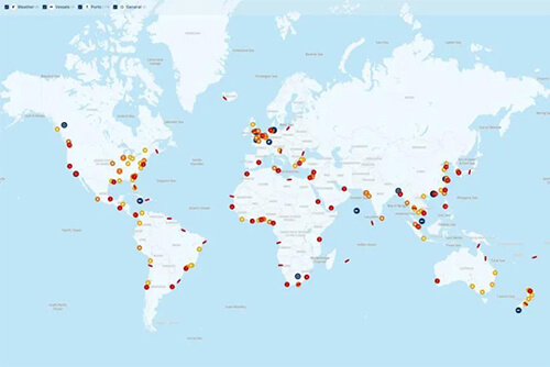 臺風，疫情風布表