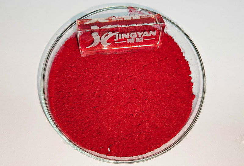 潤(rùn)巴熒光紅4B色粉實(shí)拍圖
